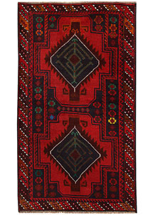 Dark Blue Baluchi 3' 8 x 6' 3 - No. 62276