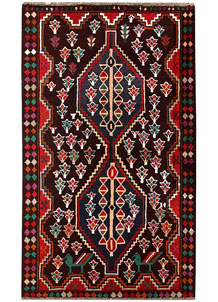 Maroon Baluchi 3' 8 x 6' 3 - No. 62297