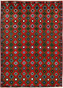 Multi Colored Baluchi 6' 11 x 9' 7 - No. 62349