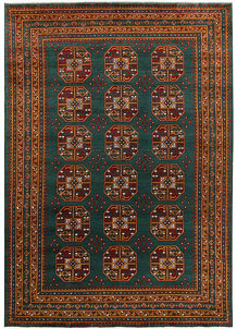 Teal Baluchi 6' 8 x 9' 6 - No. 62350
