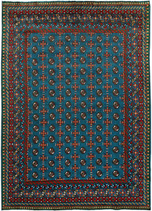 Teal Baluchi 6' 9 x 9' 6 - No. 62356