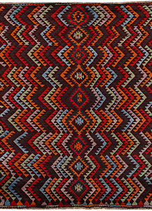 Multi Colored Baluchi 6' 1 x 7' 8 - No. 62389