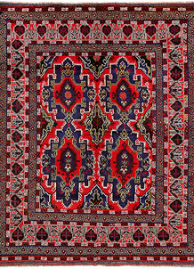 Crimson Baluchi 7' 5 x 9' 2 - No. 62406
