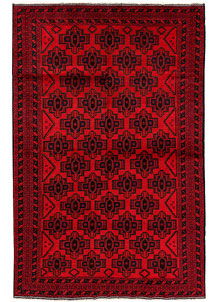 Red Baluchi 6' 3 x 9' 5 - No. 62407