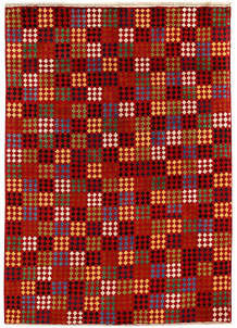 Firebrick Baluchi 6' 11 x 9' 9 - No. 62414