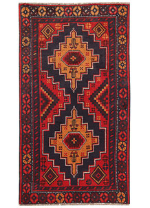 Firebrick Baluchi 3' 5 x 6' 2 - No. 62445