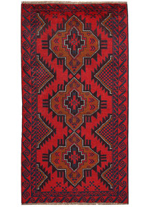 Firebrick Baluchi 3' 7 x 6' 6 - No. 62453
