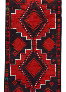 Dark Blue Baluchi 2' 7 x 9' 7 - No. 62525