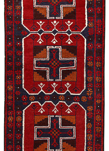 Dark Blue Baluchi 2' 7 x 9' 7 - No. 62552