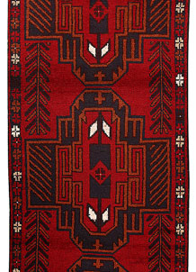 Firebrick Baluchi 2' 6 x 9' 6 - No. 62556