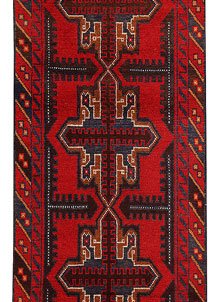 Firebrick Baluchi 2' 6 x 9' 9 - No. 62558