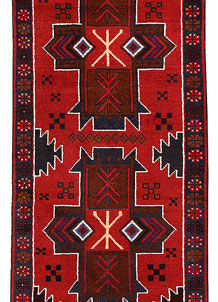 Firebrick Baluchi 2' 7 x 9' 10 - No. 62586