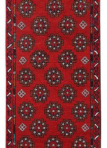 Firebrick Baluchi 2' 4 x 9' 4 - No. 62593