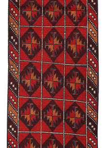 Firebrick Baluchi 2' 6 x 9' 10 - No. 62629