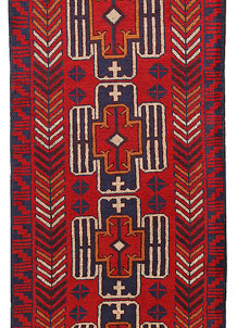 Firebrick Baluchi 2' 7 x 8' 8 - No. 62639