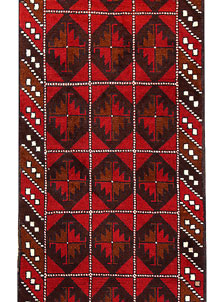 Firebrick Baluchi 2' 6 x 9' 5 - No. 62652