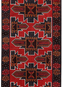 Firebrick Baluchi 2' 6 x 6' 9 - No. 62769