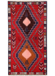Firebrick Baluchi 3' 5 x 6' 4 - No. 62823