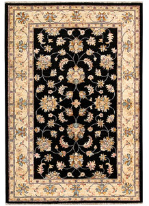 Black Oushak 4' x 5' 11 - No. 62836