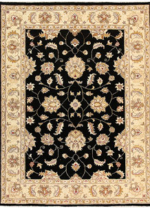 Black Oushak 5' x 6' 6 - No. 62850