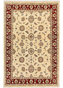 Bisque Oushak 6' 1 x 9' 2 - No. 62855