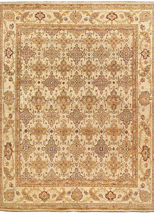 Bisque Oushak 9' 7 x 11' 11 - No. 62870