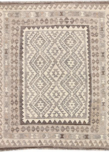 Wheat Kilim 5' 1 x 6' 5 - No. 62886
