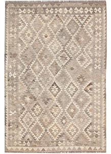 Tan Kilim 4' 1 x 6' 1 - No. 62929