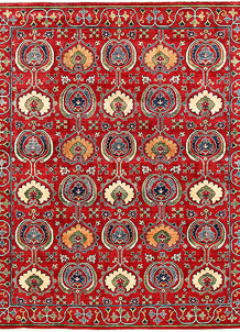 Firebrick Kazak 7' 10 x 9' 7 - No. 63046