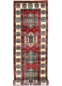 Firebrick Kazak 2' 7 x 9' 6 - No. 63071
