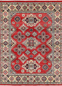 Firebrick Kazak 5' x 6' 7 - No. 63096