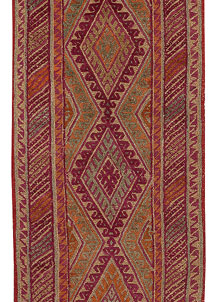Multi Colored Mashwani 2' 8 x 12' - SKU 63308