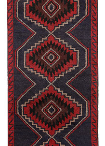 Dark Blue Baluchi 2' 10 x 12' 8 - No. 63326