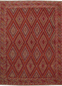 Multi Colored Mashwani 6' 11 x 8' 10 - SKU 63388