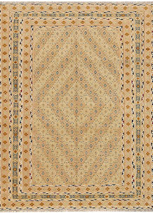 Multi Colored Mashwani 4' 11 x 6' 3 - No. 63396
