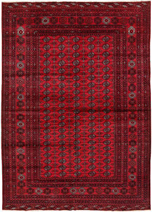 Firebrick Bokhara 6' 9 x 9' 5 - No. 63421