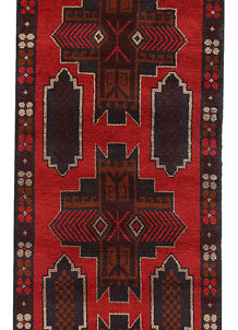 Dark Red Baluchi 2' 4 x 8' 1 - No. 63424