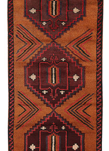 Sandy Brown Baluchi 2' 11 x 12' 4 - No. 63462