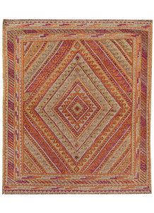 Multi Colored Mashwani 3' 8 x 4' 3 - No. 63814