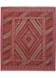 Multi Colored Mashwani 3' 8 x 4' 1 - No. 63842