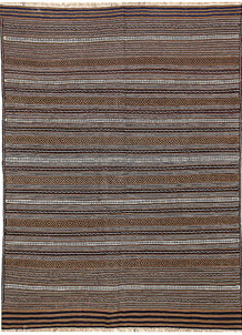 Multi Colored Maliki 4' 6 x 6' 2 - No. 63941