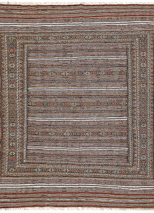Multi Colored Maliki 4' 8 x 5' 11 - No. 63948