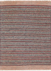 Light Salmon Maliki 4' 8 x 6' 2 - No. 63956