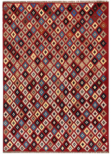 Dark Red Baluchi 4' 2 x 5' 9 - No. 63961