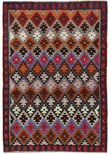 Multi Colored Baluchi 4' x 5' 6 - No. 63964