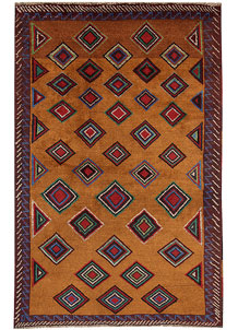 Peru Baluchi 3' 10 x 6' - No. 64015