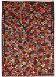Multi Colored Baluchi 4' 1 x 5' 8 - No. 64025