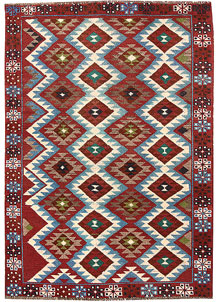 Firebrick Baluchi 4' 1 x 5' 10 - No. 64072