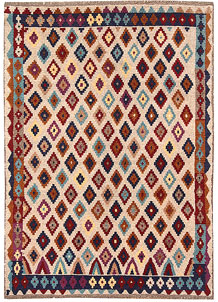 Blanched Almond Baluchi 4' x 5' 6 - SKU 64080