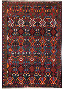 Multi Colored Baluchi 4' x 5' 9 - No. 64082